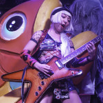 Robot Restaurant – Female Guitarist and Giant Fish
