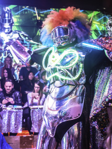 Robot Restaurant - Rainbow Afro Robot Character