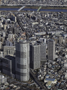 Tokyo Urban Landscape as Seen from the Skytree