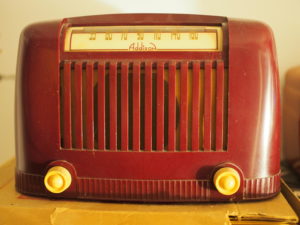 Addison Model 55 (Red, Bakelite) - Front