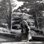 Audrey Stuart at West Park at St Helier – 1947
