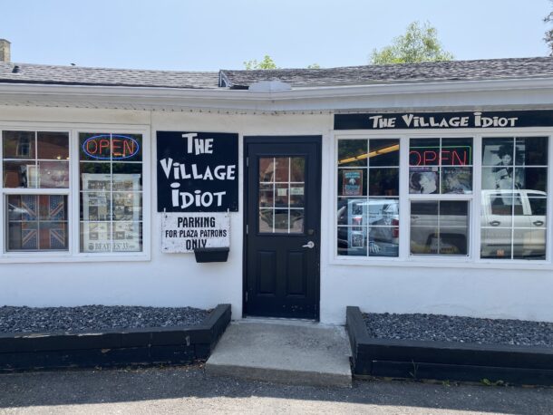 Front Entrance of The Village Idiot Record Store